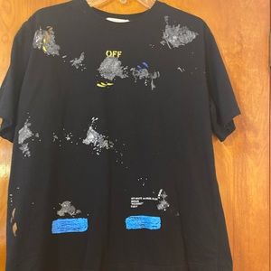 Off- White C/O Virgil Abloh Marais “Accident “ T-Shirt